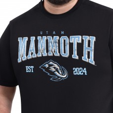 Utah Mammoth G-III Sports by Carl Banks Black Adaptive Classic Team Graphic T-Shirt