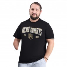 Футболка Vegas Golden Knights G-III Sports by Carl Banks Black Adaptive Classic Team Graphic