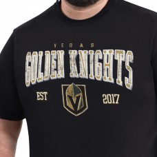 Футболка Vegas Golden Knights G-III Sports by Carl Banks Black Adaptive Classic Team Graphic