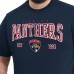 Футболка Florida Panthers G-III Sports by Carl Banks Navy Adaptive Classic Team Graphic