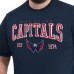 Футболка Washington Capitals G-III Sports by Carl Banks Navy Adaptive Classic Team Graphic