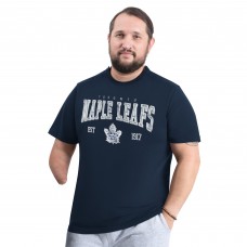 Toronto Maple Leafs G-III Sports by Carl Banks Navy Adaptive Classic Team Graphic T-Shirt
