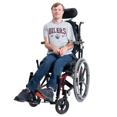 Edmonton Oilers G-III Sports by Carl Banks Gray Adaptive Classic Team Graphic T-Shirt