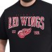 Detroit Red Wings G-III Sports by Carl Banks Black Adaptive Classic Team Graphic T-Shirt