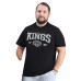 Los Angeles Kings G-III Sports by Carl Banks Black Adaptive Classic Team Graphic T-Shirt