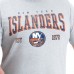New York Islanders G-III Sports by Carl Banks Gray Adaptive Classic Team Graphic T-Shirt