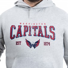 Толстовка Washington Capitals G-III Sports by Carl Banks Gray Adaptive Classic Team Spirit Fleece Толстовка Washington Capitals G-III Sports by Carl Banks Gray Adaptive Classic Team Spirit Fleece