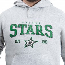 Dallas Stars G-III Sports by Carl Banks Gray Adaptive Classic Team Spirit Fleece Hoodie
