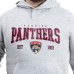 Florida Panthers G-III Sports by Carl Banks Gray Adaptive Classic Team Spirit Fleece Hoodie