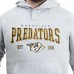Nashville Predators G-III Sports by Carl Banks Gray Adaptive Classic Team Spirit Fleece Hoodie
