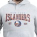 New York Islanders G-III Sports by Carl Banks Gray Adaptive Classic Team Spirit Fleece Hoodie