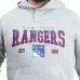 Толстовка New York Rangers G-III Sports by Carl Banks Gray Adaptive Classic Team Spirit Fleece