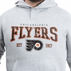 Толстовка Philadelphia Flyers G-III Sports by Carl Banks Gray Adaptive Classic Team Spirit Fleece