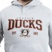 Толстовка Anaheim Ducks G-III Sports by Carl Banks Gray Adaptive Classic Team Spirit Fleece