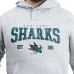 San Jose Sharks G-III Sports by Carl Banks Gray Adaptive Classic Team Spirit Fleece Hoodie