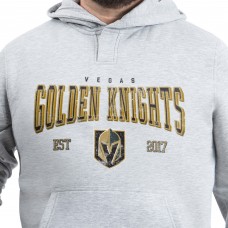 Толстовка Vegas Golden Knights G-III Sports by Carl Banks Gray Adaptive Classic Team Spirit Fleece