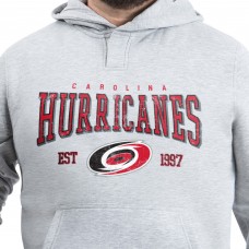 Carolina Hurricanes G-III Sports by Carl Banks Gray Adaptive Classic Team Spirit Fleece Hoodie
