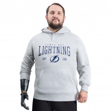 Толстовка Tampa Bay Lightning G-III Sports by Carl Banks Gray Adaptive Classic Team Spirit Fleece