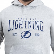 Толстовка Tampa Bay Lightning G-III Sports by Carl Banks Gray Adaptive Classic Team Spirit Fleece