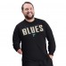 St. Louis Blues G-III Sports by Carl Banks Black Adaptive Mesh Effect Long Sleeve T-Shirt