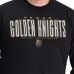 Футболка с длинным рукавом Vegas Golden Knights G-III Sports by Carl Banks Black Adaptive Mesh Effect