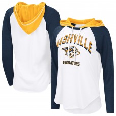 Nashville Predators G-III Sports by Carl Banks Navy Adaptive Mesh Effect Long Sleeve T-Shirt