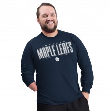 Toronto Maple Leafs G-III Sports by Carl Banks Blue Adaptive Mesh Effect Long Sleeve T-Shirt