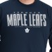 Toronto Maple Leafs G-III Sports by Carl Banks Blue Adaptive Mesh Effect Long Sleeve T-Shirt