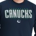 Vancouver Canucks G-III Sports by Carl Banks Blue Adaptive Mesh Effect Long Sleeve T-Shirt