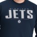 Футболка с длинным рукавом Winnipeg Jets G-III Sports by Carl Banks Navy Adaptive Mesh Effect
