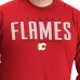 Calgary Flames G-III Sports by Carl Banks Red Adaptive Mesh Effect Long Sleeve T-Shirt