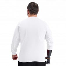 New York Rangers G-III Sports by Carl Banks White Adaptive Mesh Effect Long Sleeve T-Shirt New York Rangers G-III Sports by Carl Banks White Adaptive Mesh Effect Long Sleeve T-Shirt