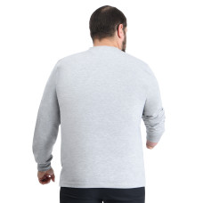 Dallas Stars G-III Sports by Carl Banks Gray Adaptive Mesh Effect Long Sleeve T-Shirt