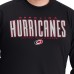 Carolina Hurricanes G-III Sports by Carl Banks Black Adaptive Mesh Effect Long Sleeve T-Shirt