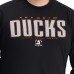 Футболка с длинным рукавом Anaheim Ducks G-III Sports by Carl Banks Black Adaptive Mesh Effect