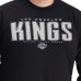 Los Angeles Kings G-III Sports by Carl Banks Black Adaptive Mesh Effect Long Sleeve T-Shirt