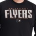 Футболка с длинным рукавом Philadelphia Flyers G-III Sports by Carl Banks Black Adaptive Mesh Effect