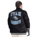 Рубашка Utah Mammoth G-III Sports by Carl Banks Black Adaptive Bold Logo Satin Varsity Jacket