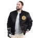 Рубашка Boston Bruins G-III Sports by Carl Banks Black Adaptive Bold Logo Satin Varsity Jacket Рубашка Boston Bruins G-III Sports by Carl Banks Black Adaptive Bold Logo Satin Varsity Jacket