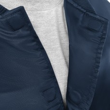 Colorado Avalanche G-III Sports by Carl Banks Navy Adaptive Bold Logo Satin Full-Snap Varsity Jacket Colorado Avalanche G-III Sports by Carl Banks Navy Adaptive Bold Logo Satin Full-Snap Varsity Jacket