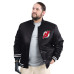 Джерси New Devils G-III Sports by Carl Banks Black Adaptive Bold Logo Satin Full-Snap Varsity Jacket