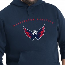 Толстовка Washington Capitals G-III Sports by Carl Banks Navy Adaptive Classic Team Arc Fleece Толстовка Washington Capitals G-III Sports by Carl Banks Navy Adaptive Classic Team Arc Fleece