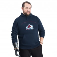 Толстовка Colorado Avalanche G-III Sports by Carl Banks Navy Adaptive Classic Team Arc Fleece