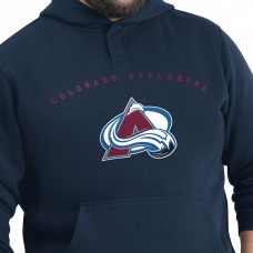 Толстовка Colorado Avalanche G-III Sports by Carl Banks Navy Adaptive Classic Team Arc Fleece