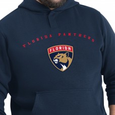 Florida Panthers G-III Sports by Carl Banks Navy Adaptive Classic Team Arc Fleece Hoodie