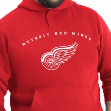 Detroit Red Wings G-III Sports by Carl Banks Red Adaptive Classic Team Arc Fleece Hoodie