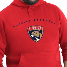 Florida Panthers G-III Sports by Carl Banks Red Adaptive Classic Team Arc Fleece Hoodie