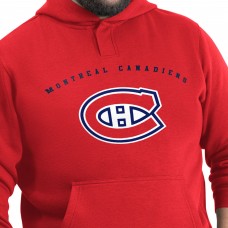Толстовка Montreal Canadiens G-III Sports by Carl Banks Red Adaptive Classic Team Arc Fleece