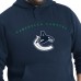 Vancouver Canucks G-III Sports by Carl Banks Navy Adaptive Classic Team Arc Fleece Hoodie