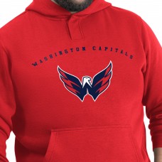 Толстовка Washington Capitals G-III Sports by Carl Banks Red Adaptive Classic Team Arc Fleece Толстовка Washington Capitals G-III Sports by Carl Banks Red Adaptive Classic Team Arc Fleece